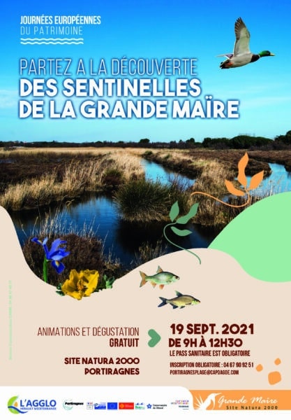 agglomeration herault mediterranee JEP 2021 biodiversité