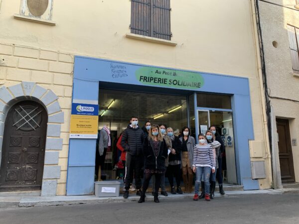 agglo hérault méditerranée boutique solidaire friperie au petit bonheur agde rue hoche insertion emploi PLIE salariés