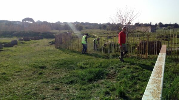 Agglo Hérault Méditerranée chantier nature pédagogique lycée condamine Pézenas biodiversité travaux partenariat