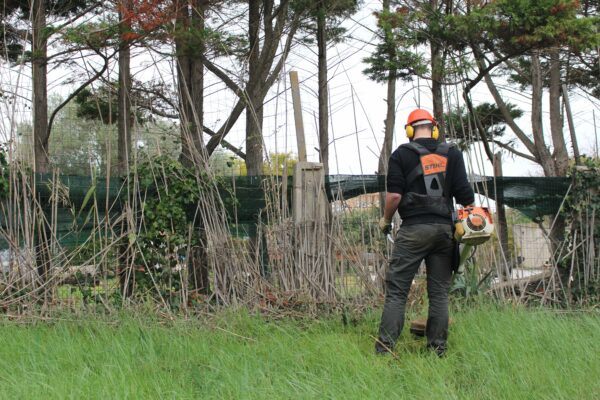 Agglo Hérault Méditerranée chantier nature pédagogique lycée condamine Pézenas biodiversité travaux partenariat