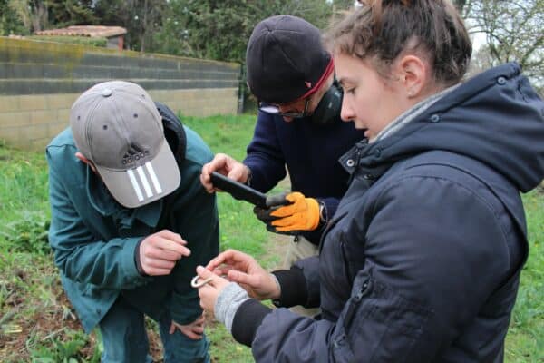 Agglo Hérault Méditerranée chantier nature pédagogique lycée condamine Pézenas biodiversité travaux partenariat