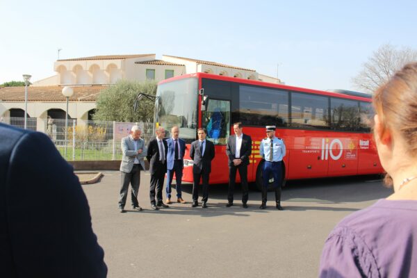 Agglo Hérault Méditerranée transports scolaires keolis cap bus intervention milieu scolaire collège voltaire florensac