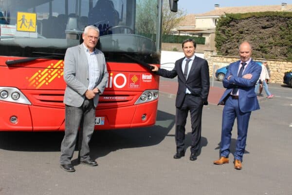 Agglo Hérault Méditerranée transports scolaires keolis cap bus intervention milieu scolaire collège voltaire florensac