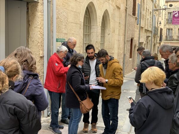 agglo hérault méditerranée service archéologie ateliers UX application mobile test patrimoine valorisé site