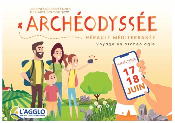 Agglo Hérault Méditerranée archéologie guide programme journées européennes de l'archéologie