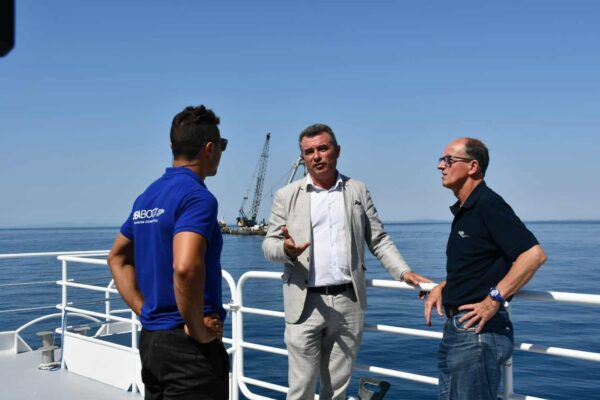 agglo hérault méditerranée visite chantier immersion cap d'agde récif innovant artificiels 3D béton seaboost