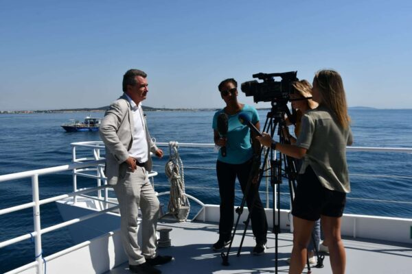 agglo hérault méditerranée visite chantier immersion cap d'agde récif innovant artificiels 3D béton seaboost