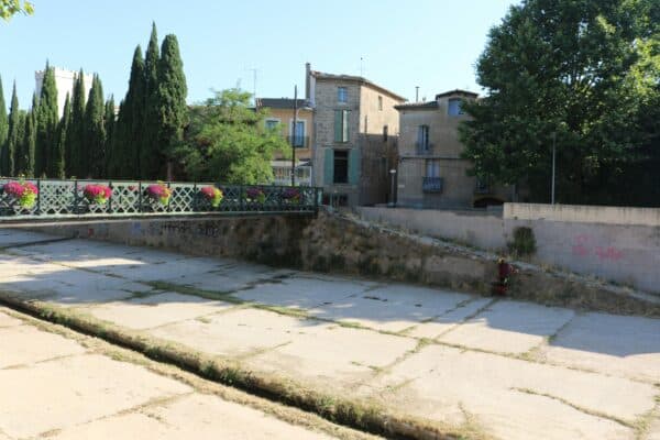 agglo hérault méditerranée gemapi entretien digue ruisseau la peyne pézenas