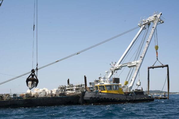 agglo hérault méditerranée visite chantier immersion cap d'agde récif innovant artificiels 3D béton seaboost