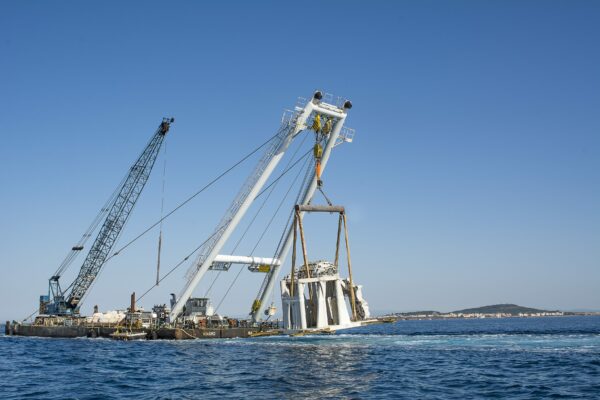 agglo hérault méditerranée visite chantier immersion cap d'agde récif innovant artificiels 3D béton seaboost