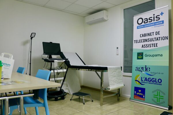 agglo hérault méditerranée télé consultation médicale assistée maison des projets mission coeur de ville agde QPV pharmacie