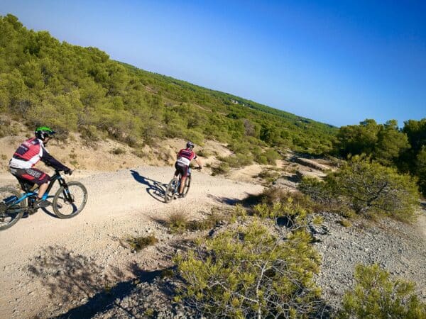 agglo hérault méditerranée piste vtt balade