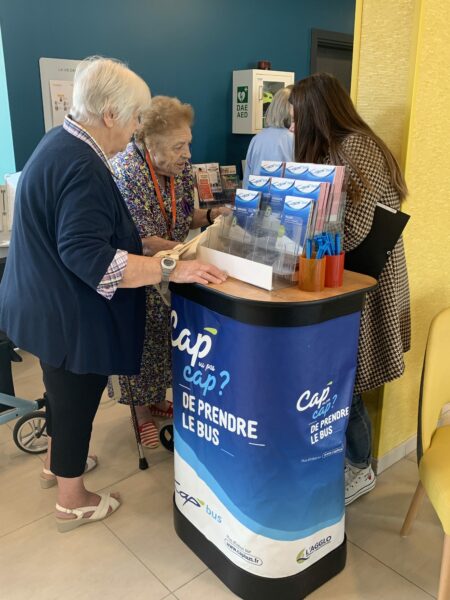 agglo hérault méditerranée réseau de bus cap'bus senior semaine mobilité