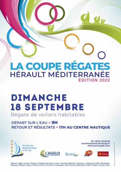 agglo hérault méditerranée coupe régates cap d'agde centre nautique loisirs