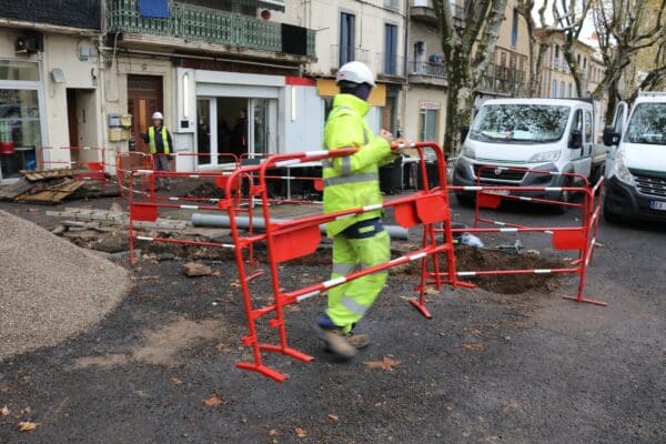 agglo hérault méditerranée travaux promenade réseau eau assainissement agde