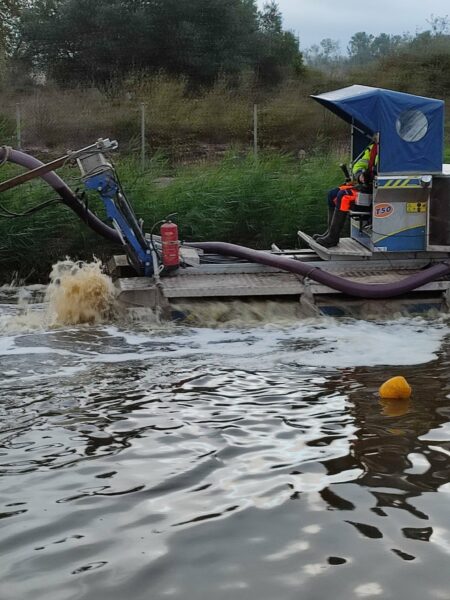 agglo hérault méditerranée travaux lagune eau assainissement cazouls d'hérault