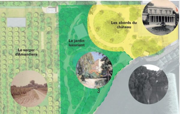 agglomération Hérault Méditerranée travaux parc jardin du château laurens agde